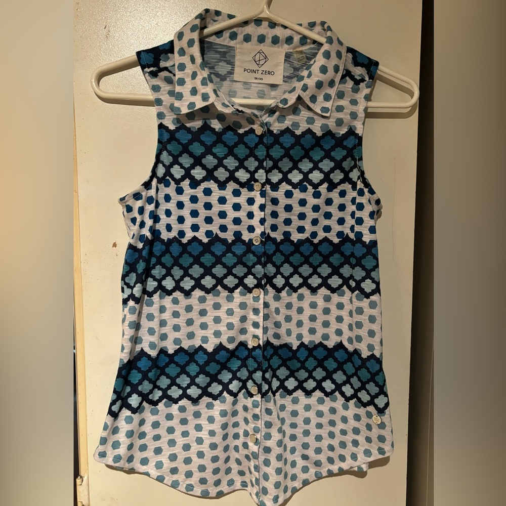 Point Zero sleeveless top